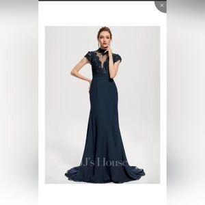 JJ's house Black formal dress